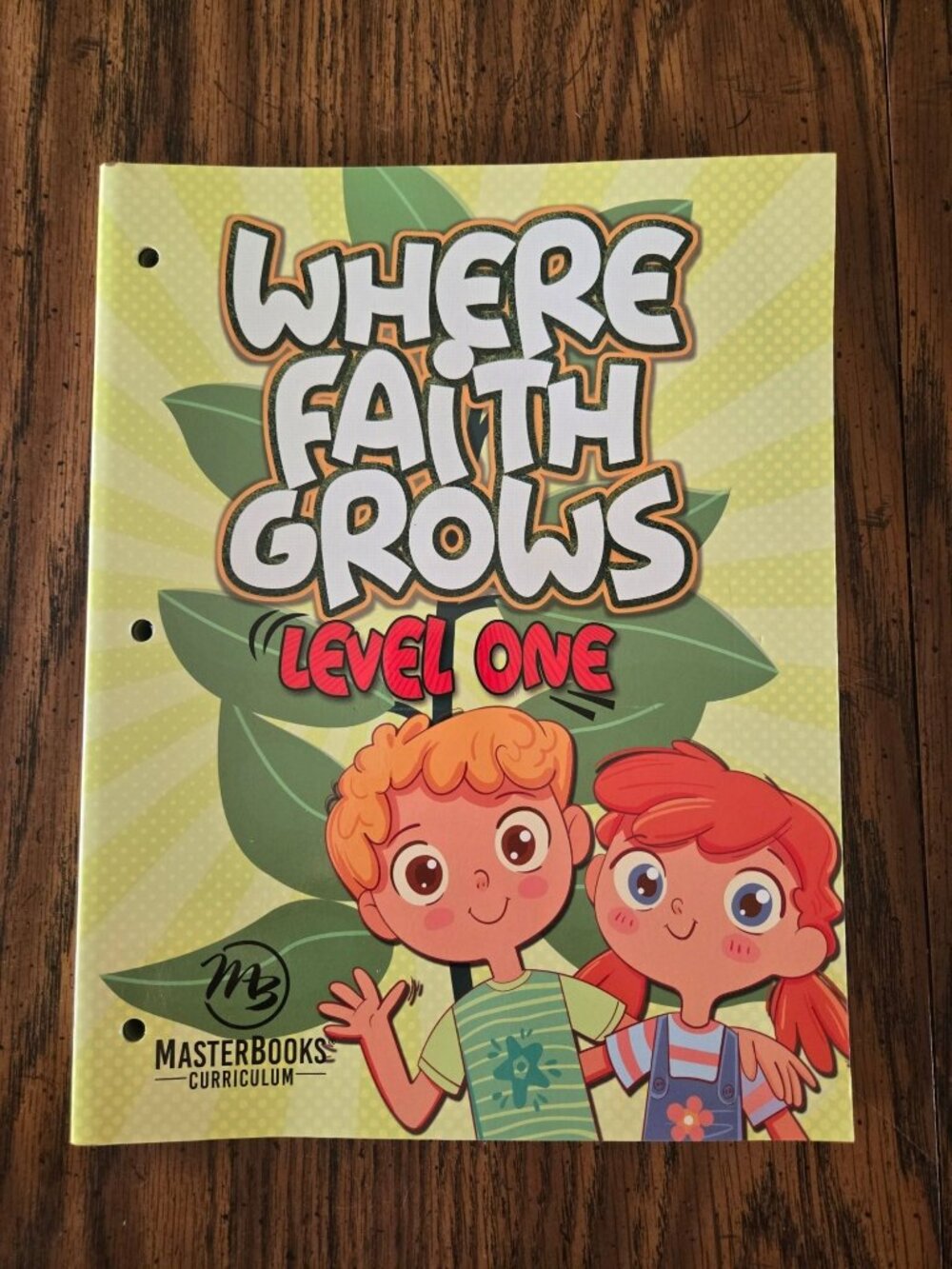 Master Books: Where Faith Grows, Level 1 Book